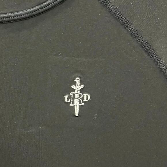 LRD Performance Women's MD Black Rash Guard UPF 50 Active Swim Shirt - Picture 2 of 4